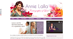 Desktop Screenshot of annielalla.com